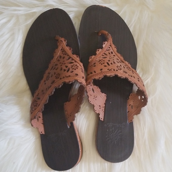 Yellow Box Shoes Yellow Box Leather Sandals Poshmark